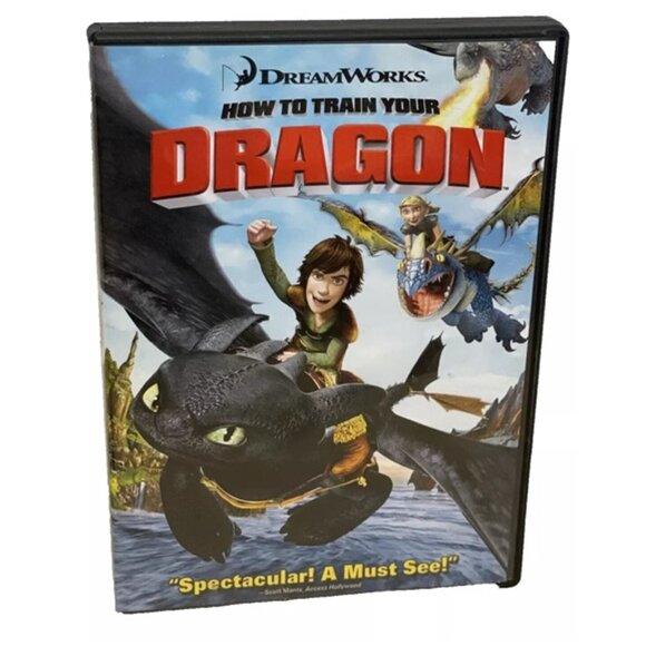 How to Train Your Dragon (DVD, 2010) Widescreen Jay Baruchel, Gerard Butler - Picture 1 of 3